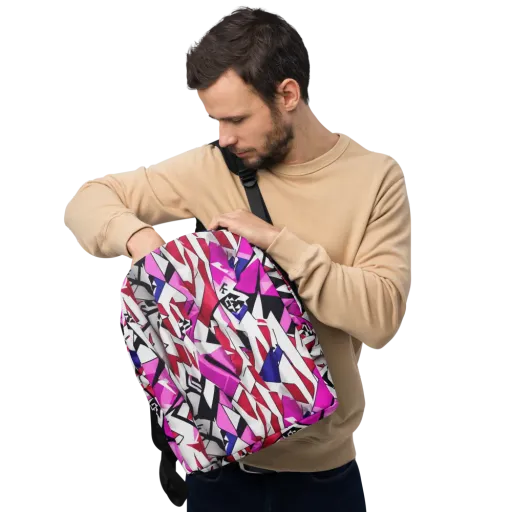 Chromatic Crash on a Minimalist Backpack