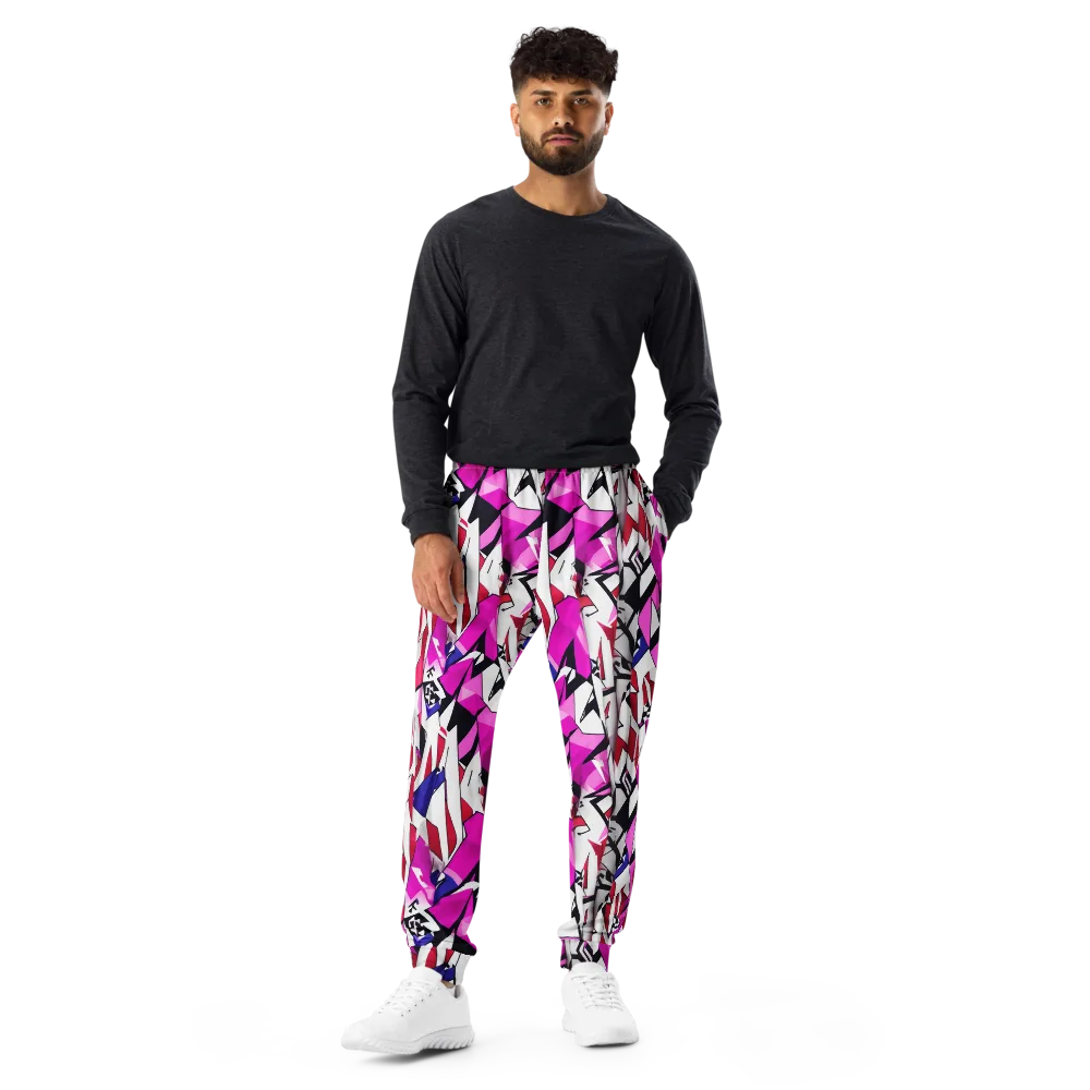 Chromatic Crash on Men's Joggers — Front