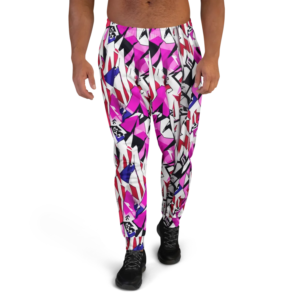 Chromatic Crash on Men's Joggers — Front