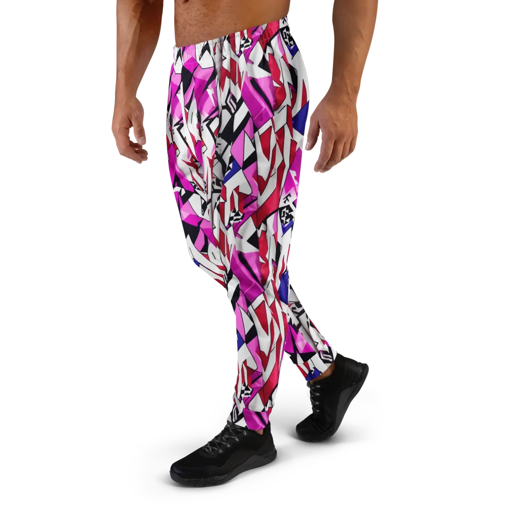 Chromatic Crash on Men's Joggers — Left