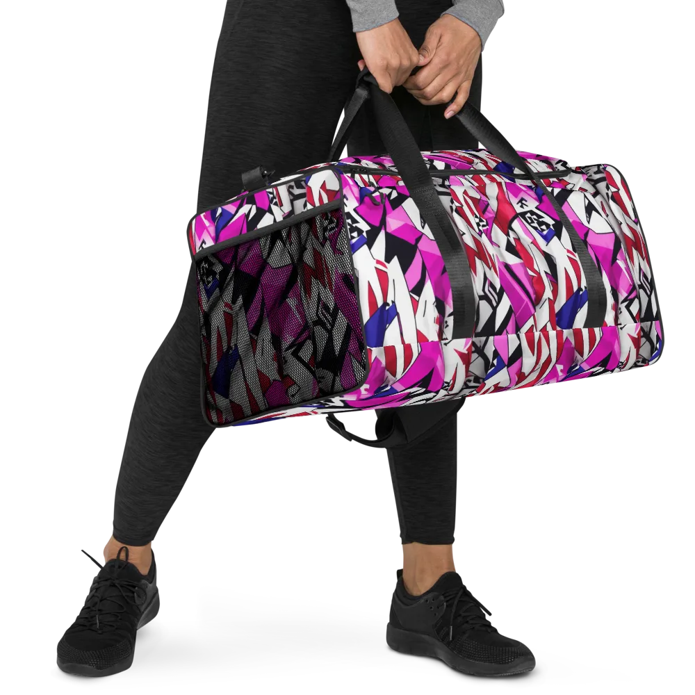 Chromatic Crash on Duffle Bag — Right Front