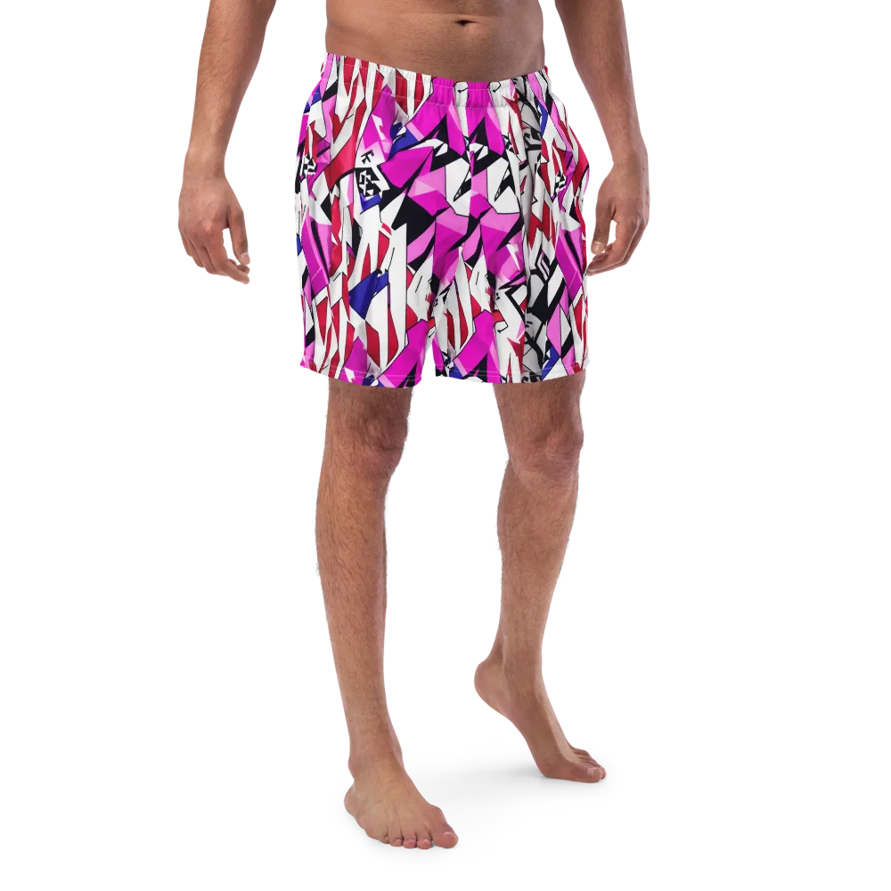 Chromatic Crash on Swim Trunks — Front