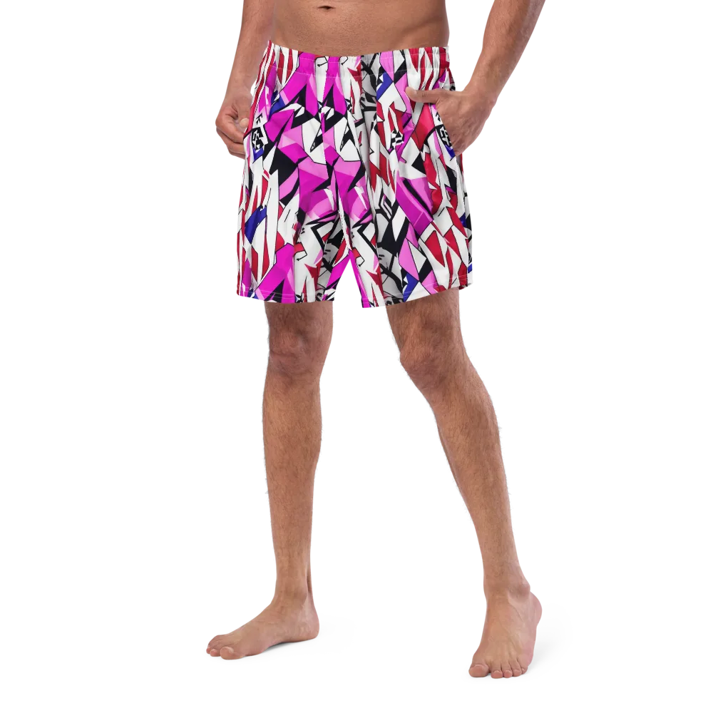 Chromatic Crash on Swim Trunks — Left Front