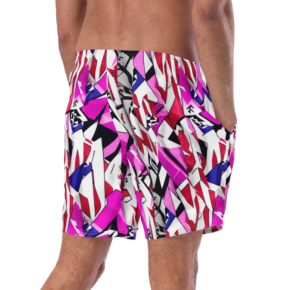 Chromatic Crash on Swim Trunks — Right Back