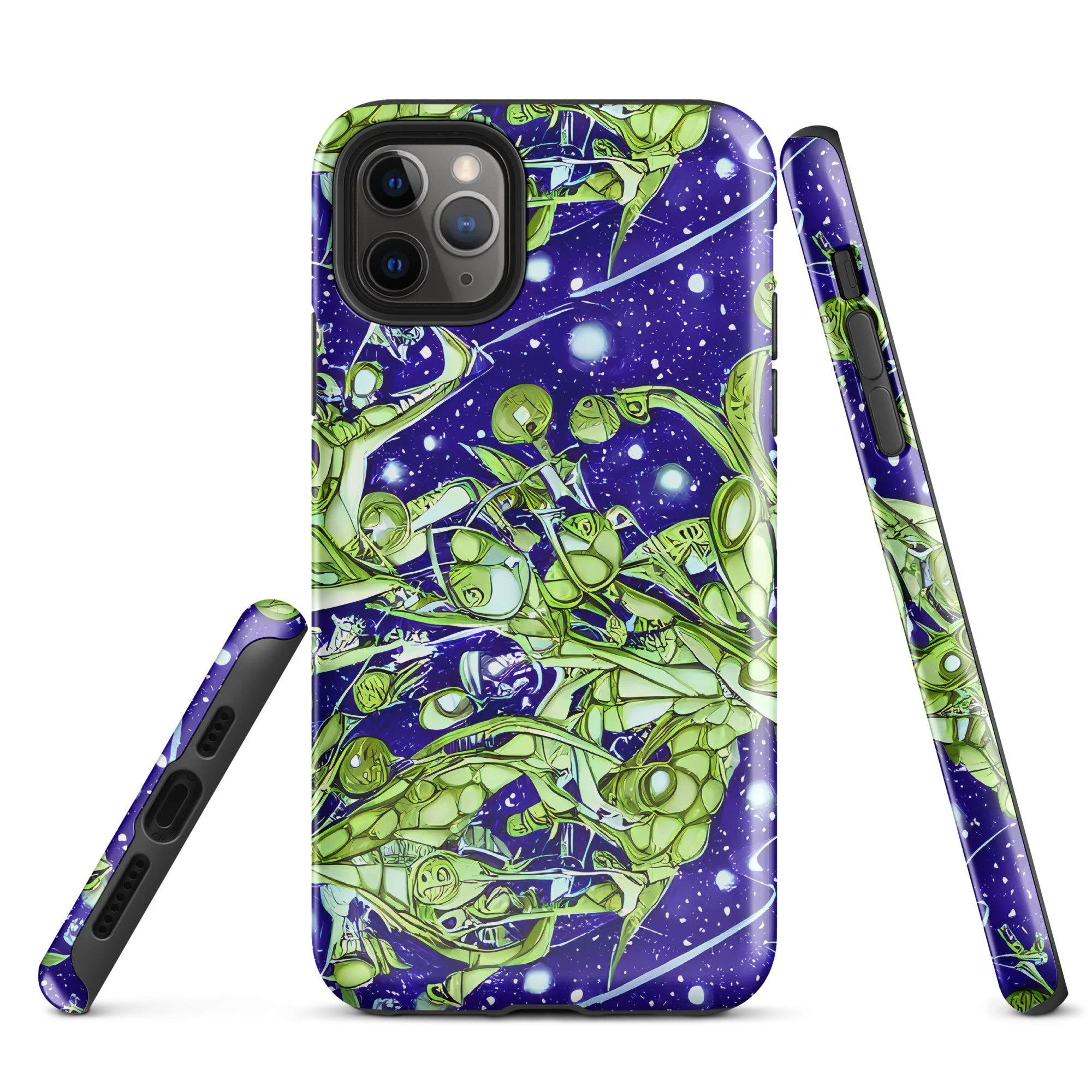 Galactic Greenery on Tough Case for iPhone® — Front