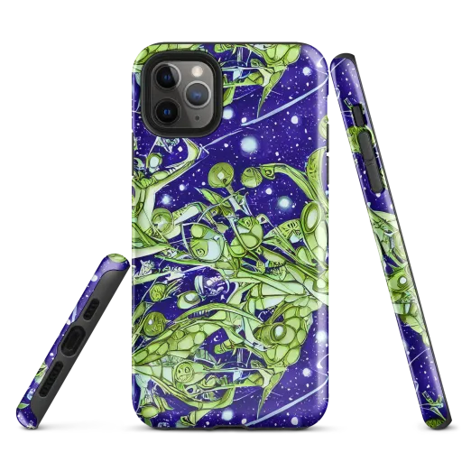 Galactic Greenery on a Tough Case for iPhone®
