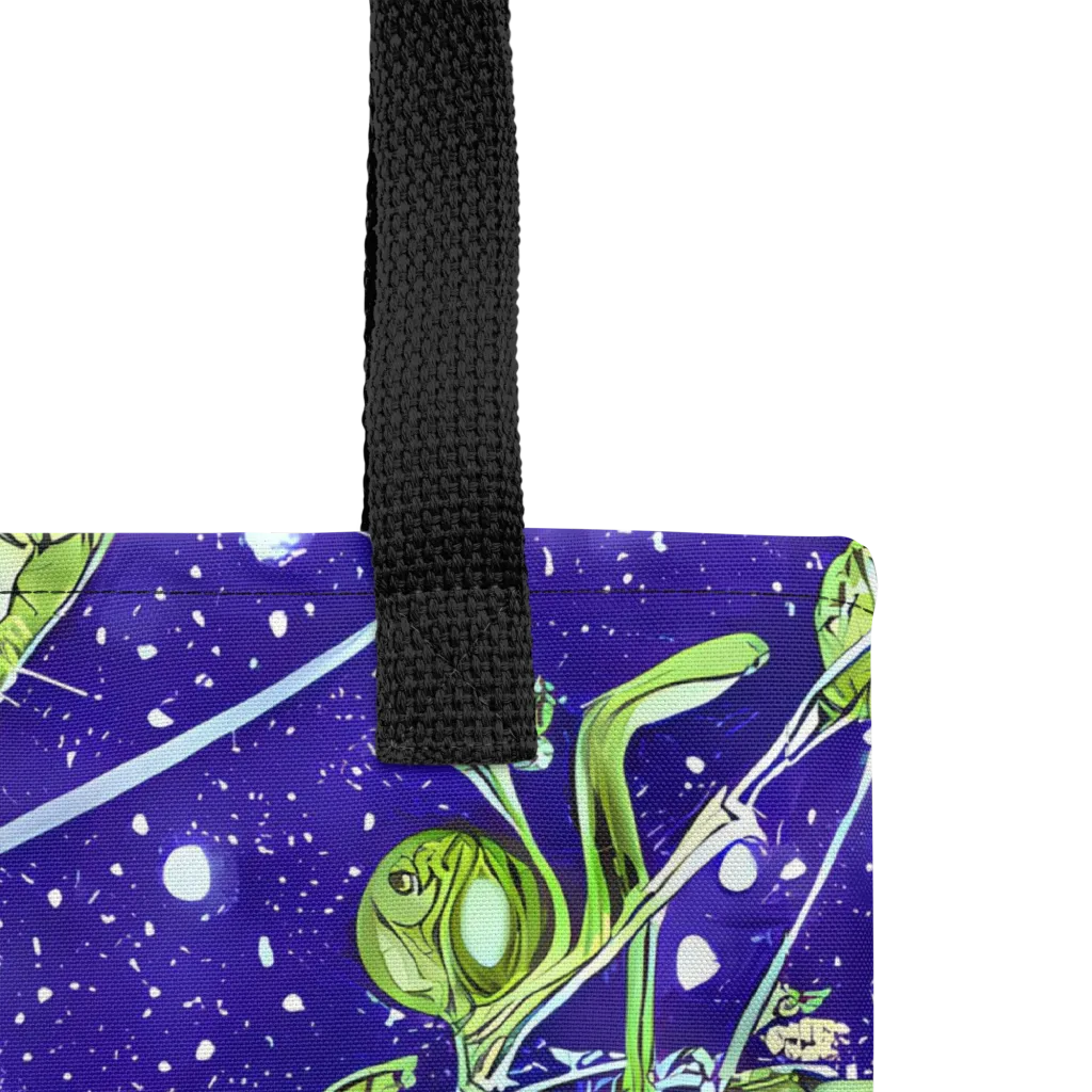 Galactic Greenery on Tote Bag — Product details