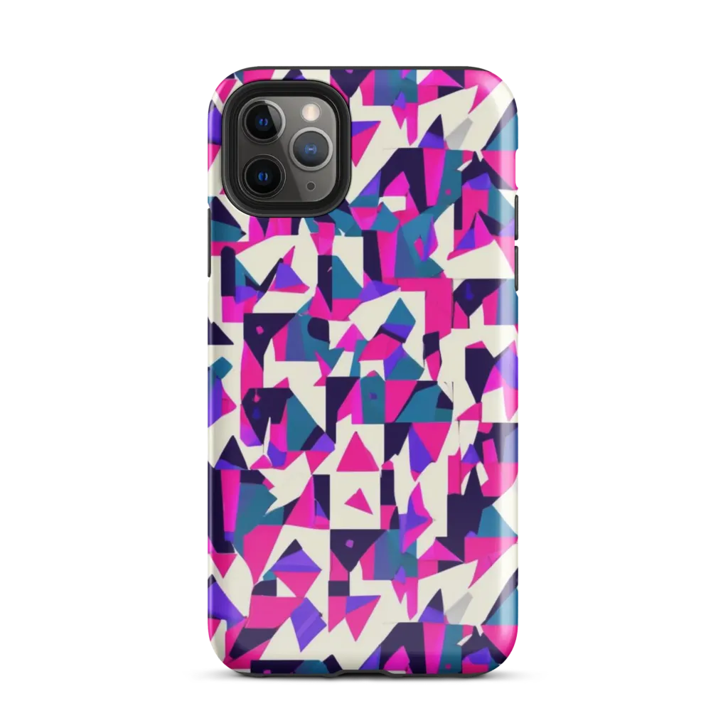Ultraviolet Confetti on Tough Case for iPhone® — Front