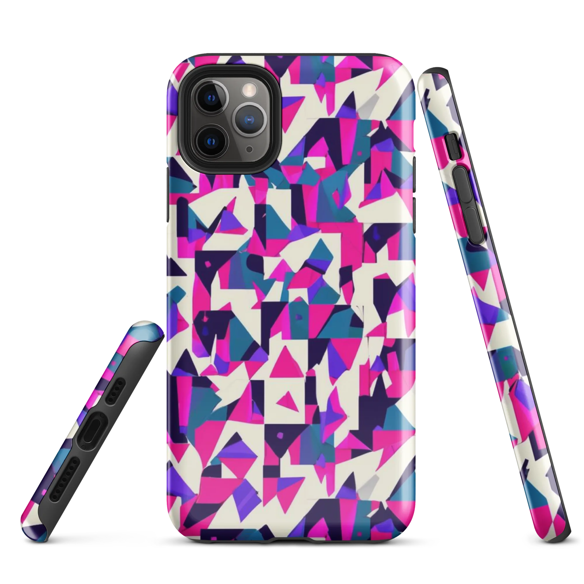 Ultraviolet Confetti on Tough Case for iPhone® — Front