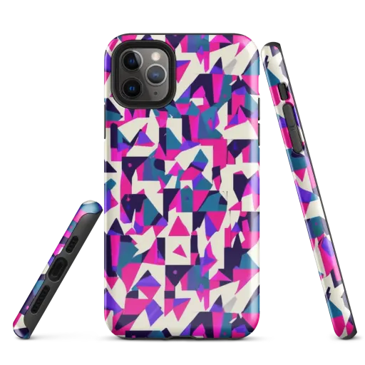 Ultraviolet Confetti on a Tough Case for iPhone®