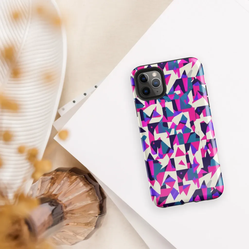 Ultraviolet Confetti on Tough Case for iPhone® — Front