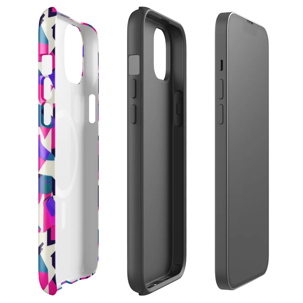 Ultraviolet Confetti on MagSafe Tough Case for iPhone® — Front
