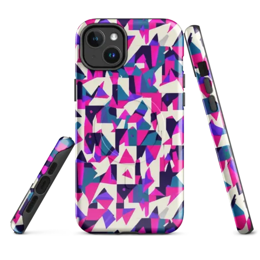 Ultraviolet Confetti on a MagSafe Tough Case for iPhone®