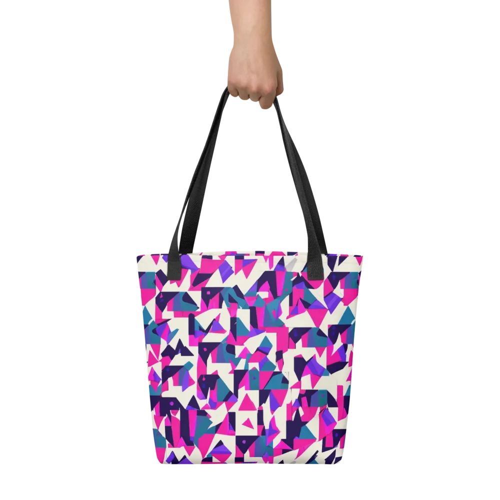 Ultraviolet Confetti on Tote Bag — Front
