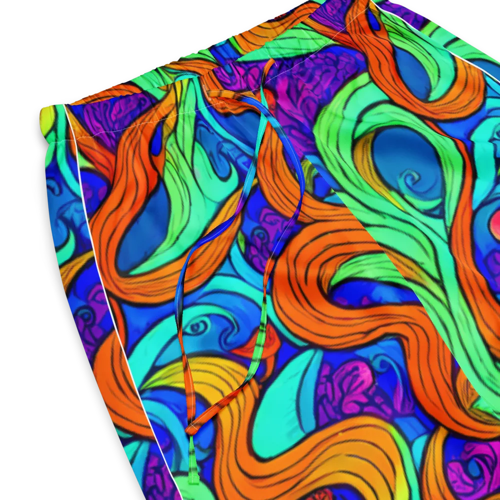 Limefire Waves on Women's Pajama Pants — Product details