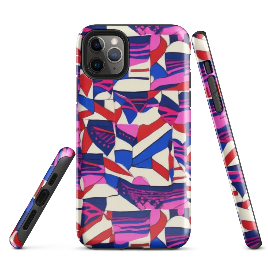 Neon Cabana on Tough Case for iPhone® — Front