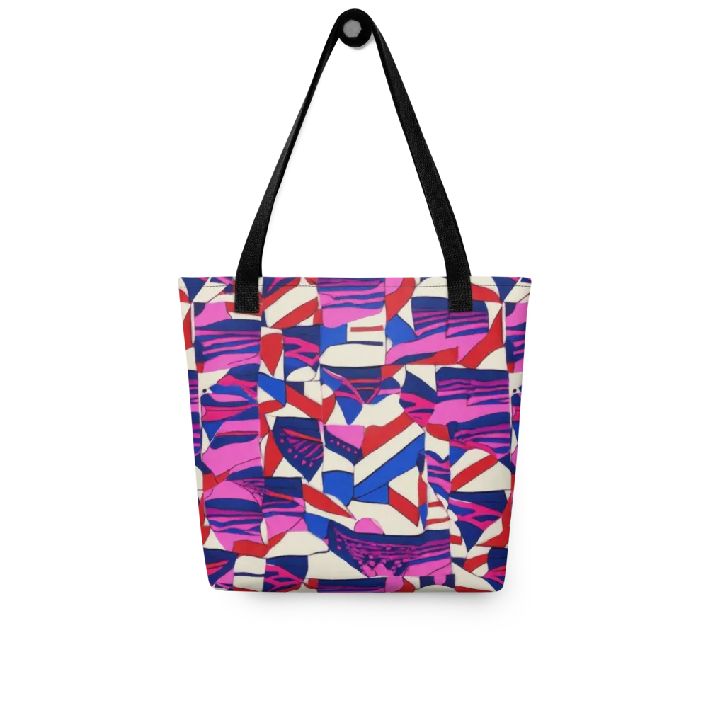 Neon Cabana on Tote Bag — Front