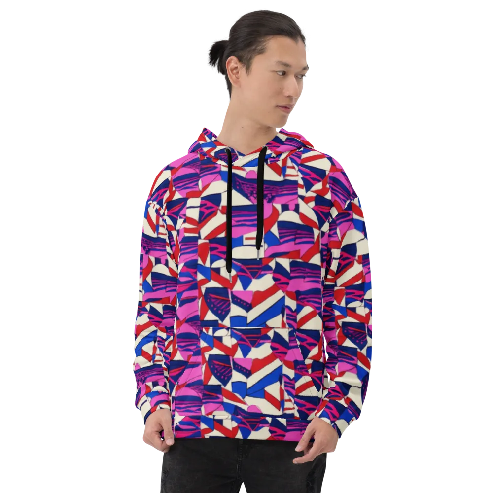 Neon Cabana on Hoodie — Front