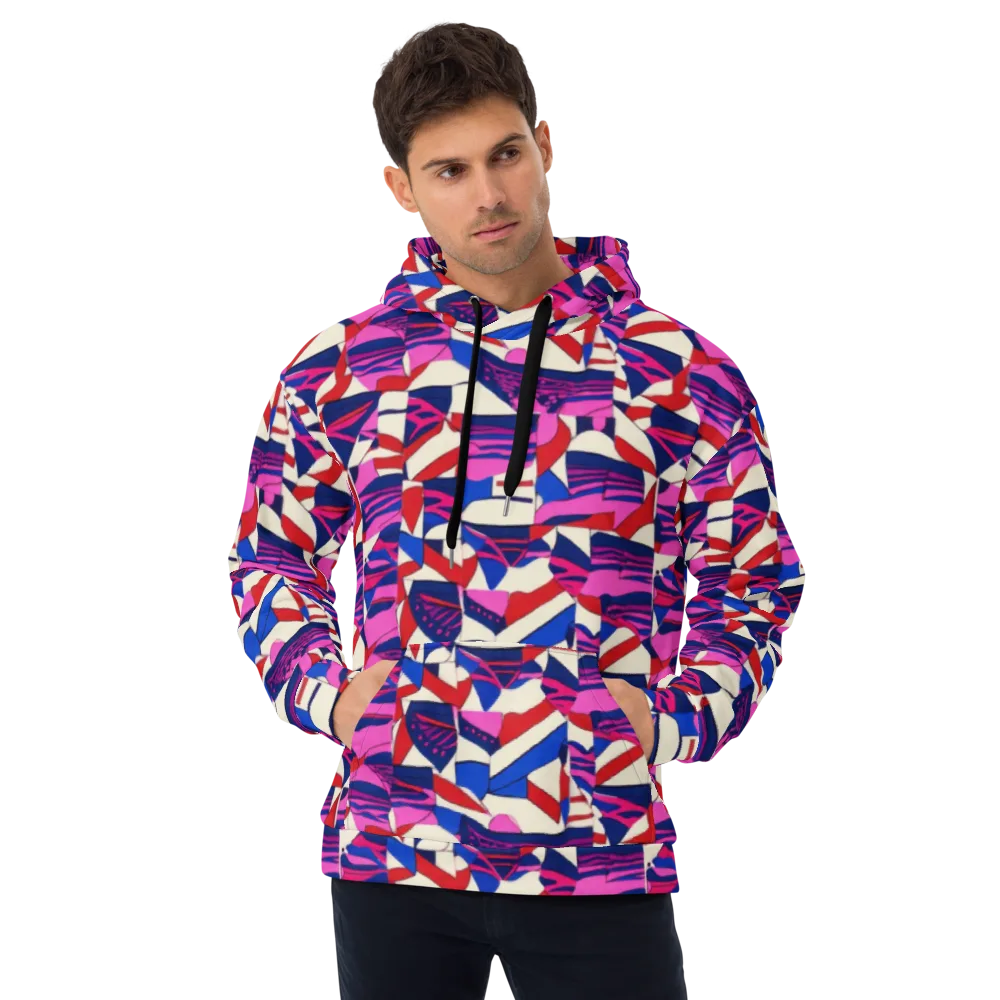 Neon Cabana on Hoodie — Front