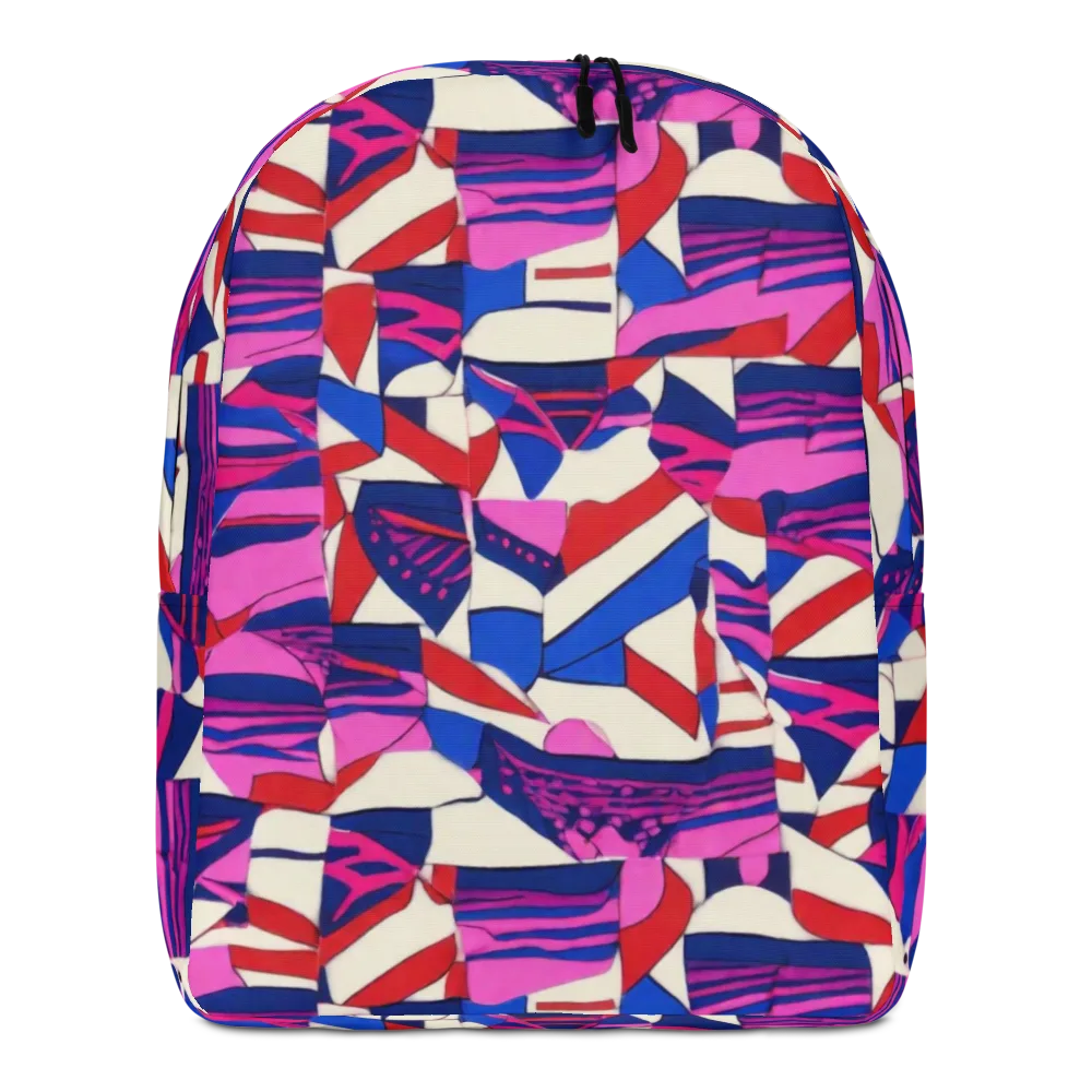 Neon Cabana on Minimalist Backpack — Front