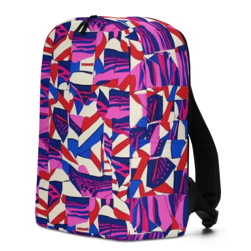 Neon Cabana on a Minimalist Backpack