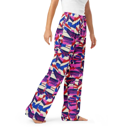 Neon Cabana on a Women's Pajama Pants