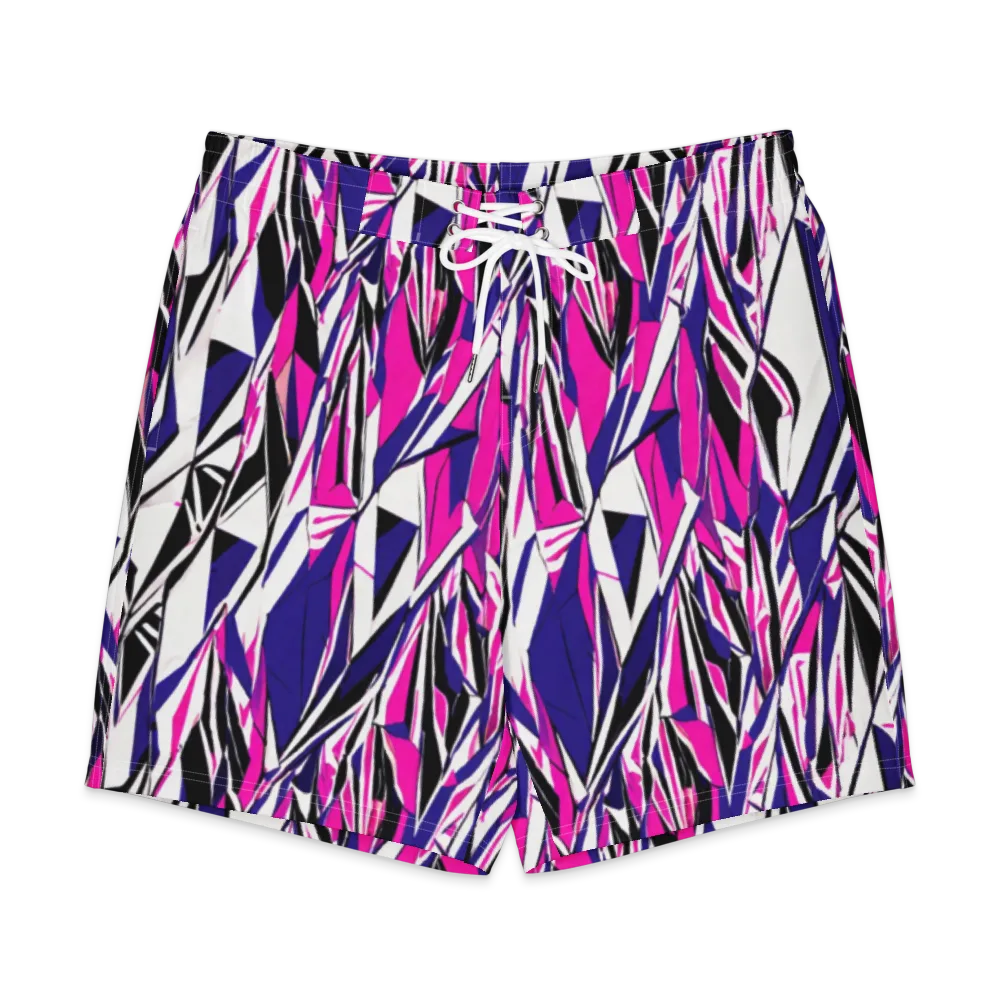 Chrome Wildfire on Men's Board Shorts — Front