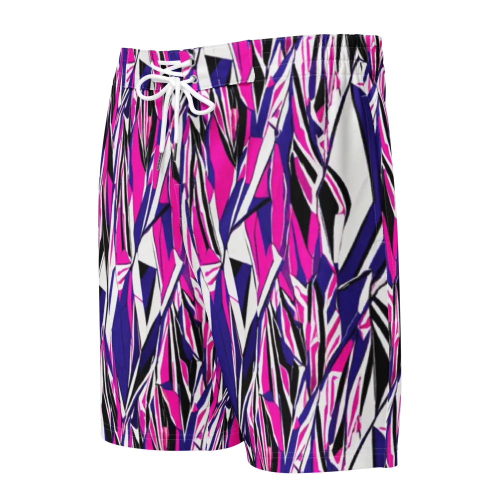 Chrome Wildfire on Men's Board Shorts — Front