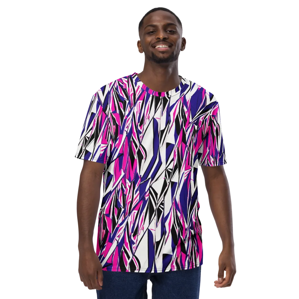 Chrome Wildfire on Men's Crew Neck T-Shirt — Front