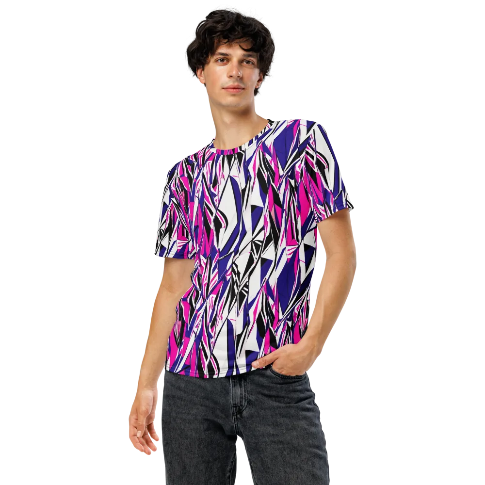 Chrome Wildfire on Men's Crew Neck T-Shirt — Front