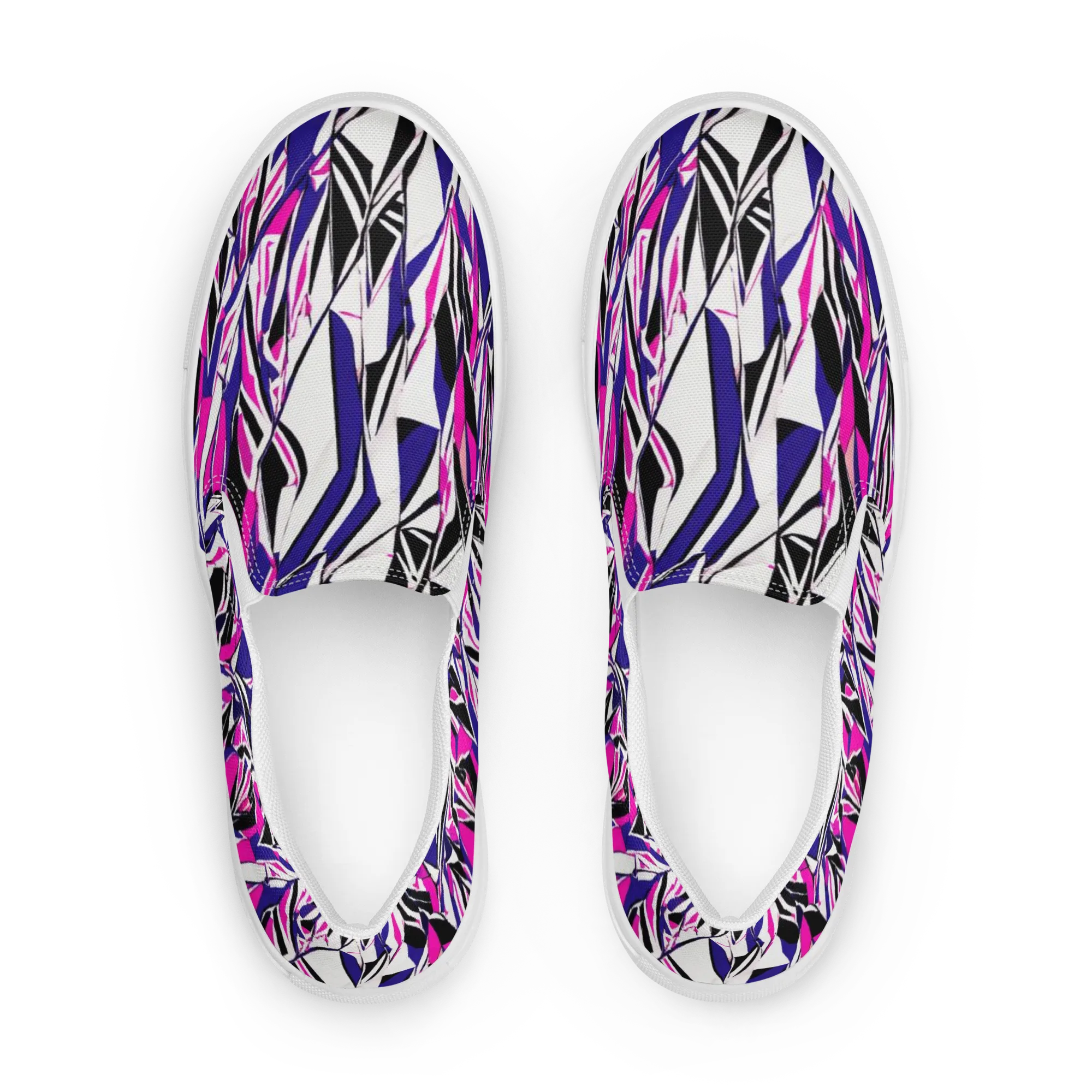 Chrome Wildfire on Women's Slip-On Canvas Shoes — Front