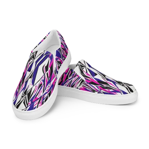 Chrome Wildfire on a Women's Slip-On Canvas Shoes