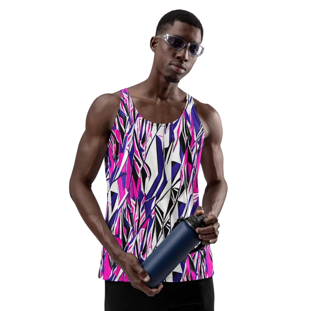 Chrome Wildfire on Men's Tank Top — Front