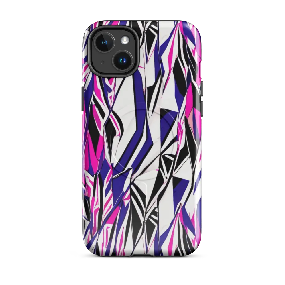 Chrome Wildfire on MagSafe Tough Case for iPhone® — Front