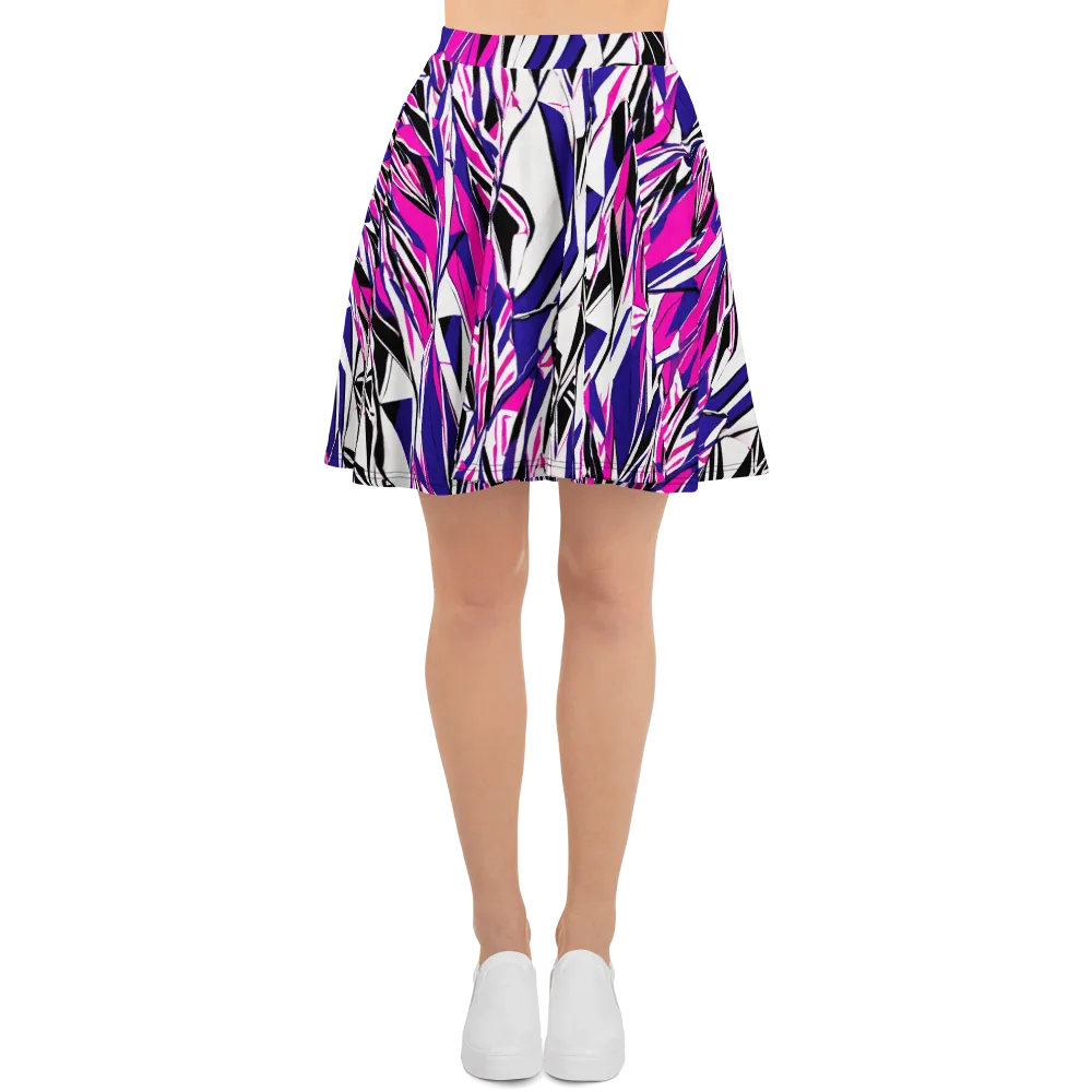 Chrome Wildfire on Skater Skirt — Front