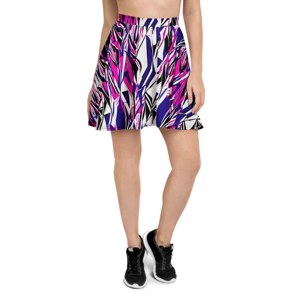 Chrome Wildfire on Skater Skirt — Front
