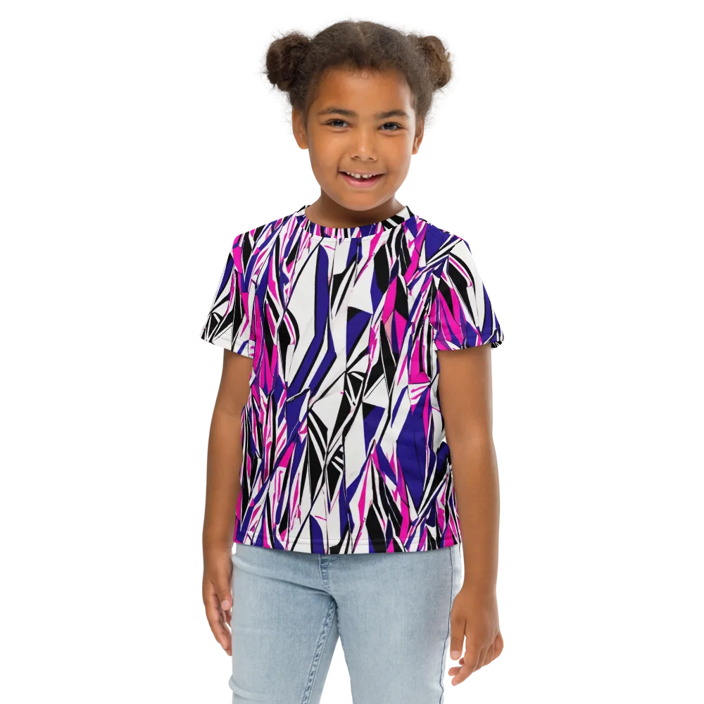 Chrome Wildfire on Kids Crew Neck T-Shirt — Front