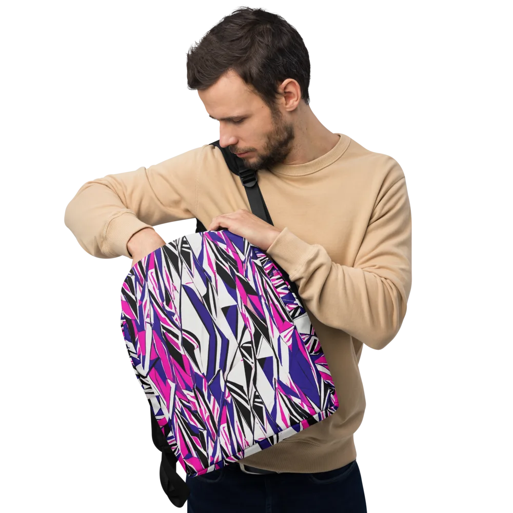 Chrome Wildfire on Minimalist Backpack — Front