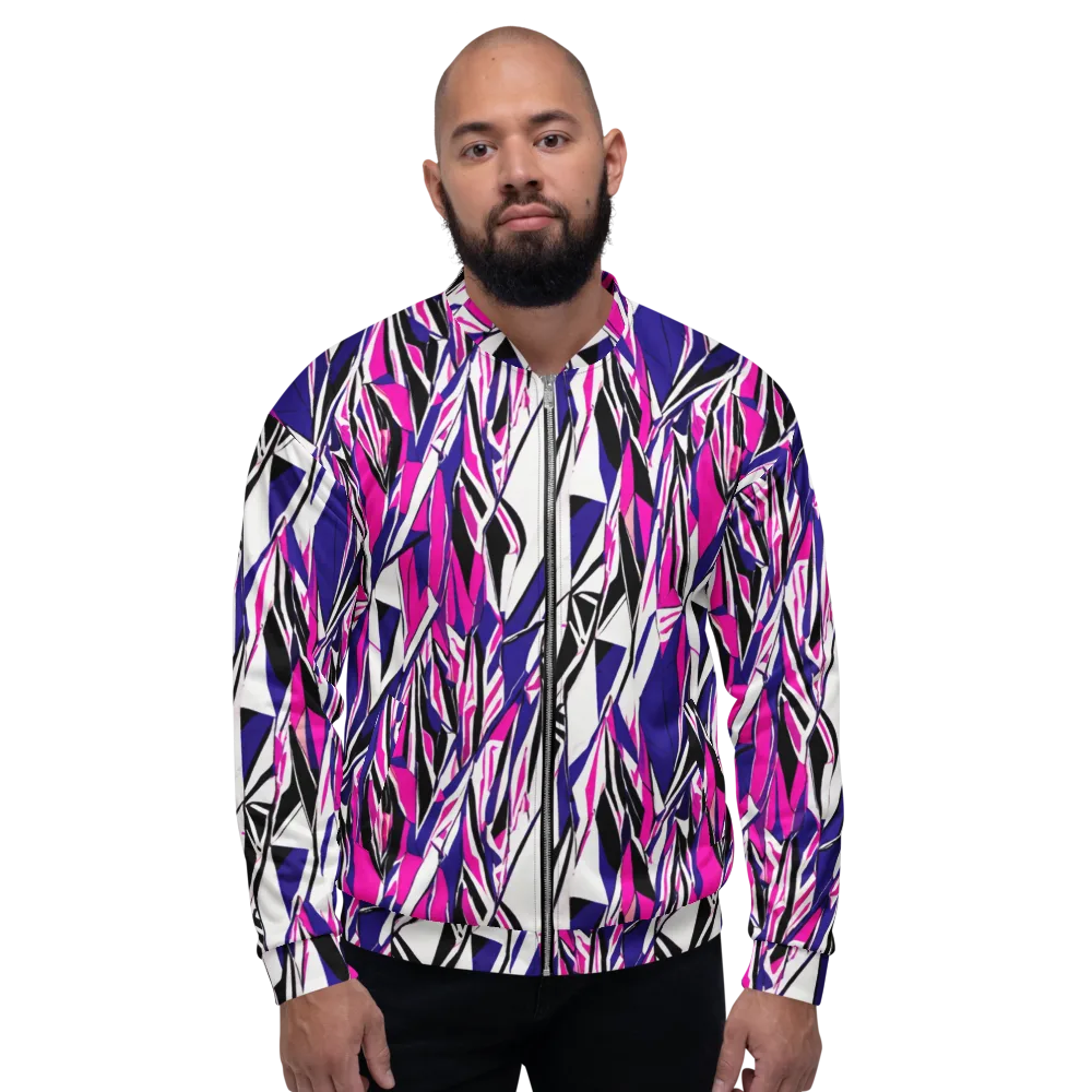 Chrome Wildfire on Bomber Jacket — Front