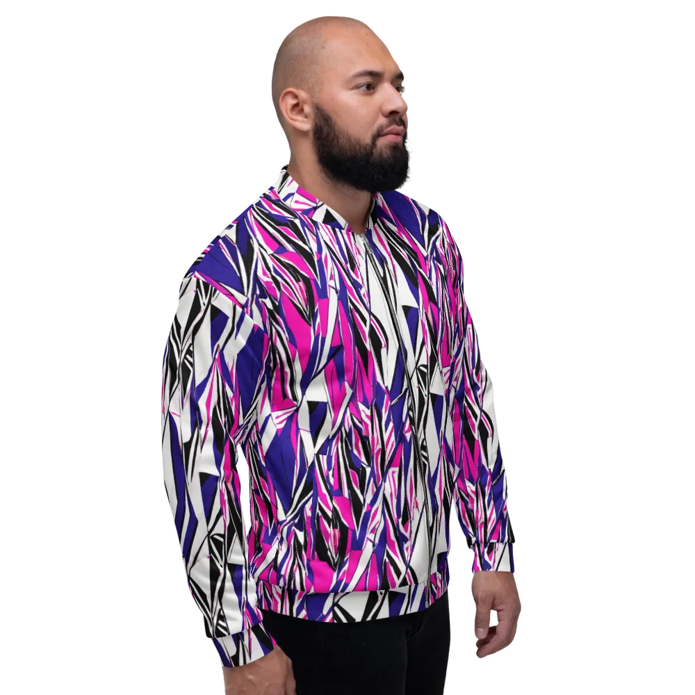 Chrome Wildfire on Bomber Jacket — Right