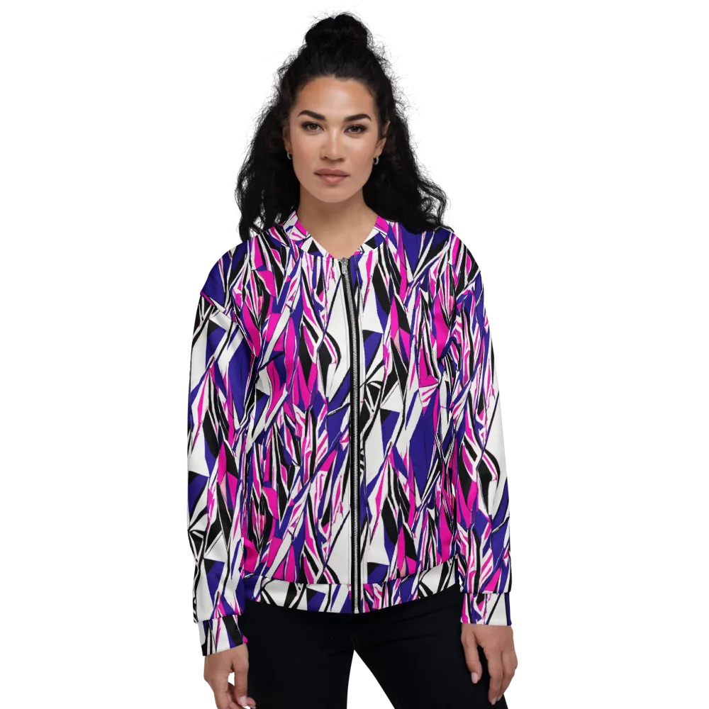 Chrome Wildfire on Bomber Jacket — Front