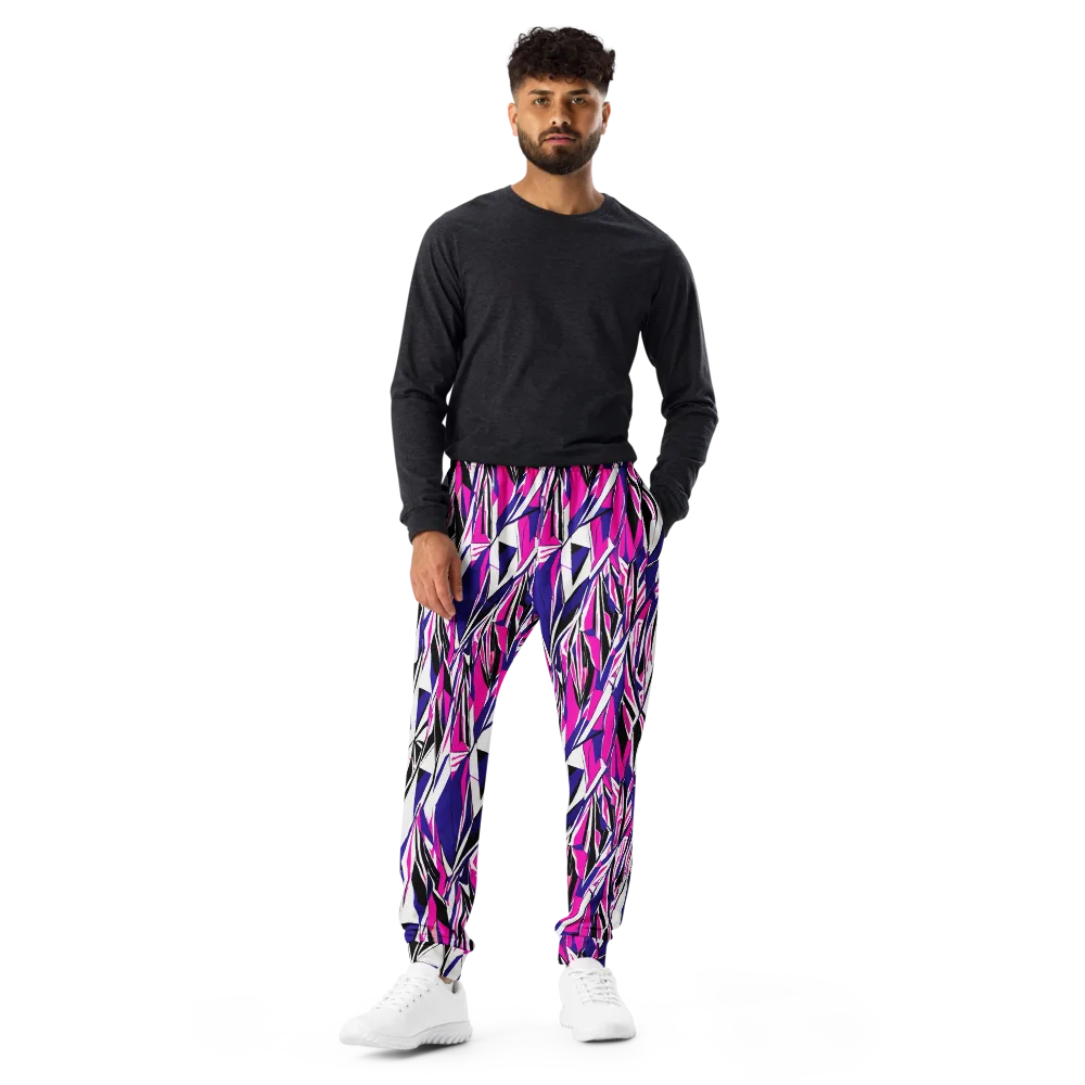 Chrome Wildfire on Men's Joggers — Front