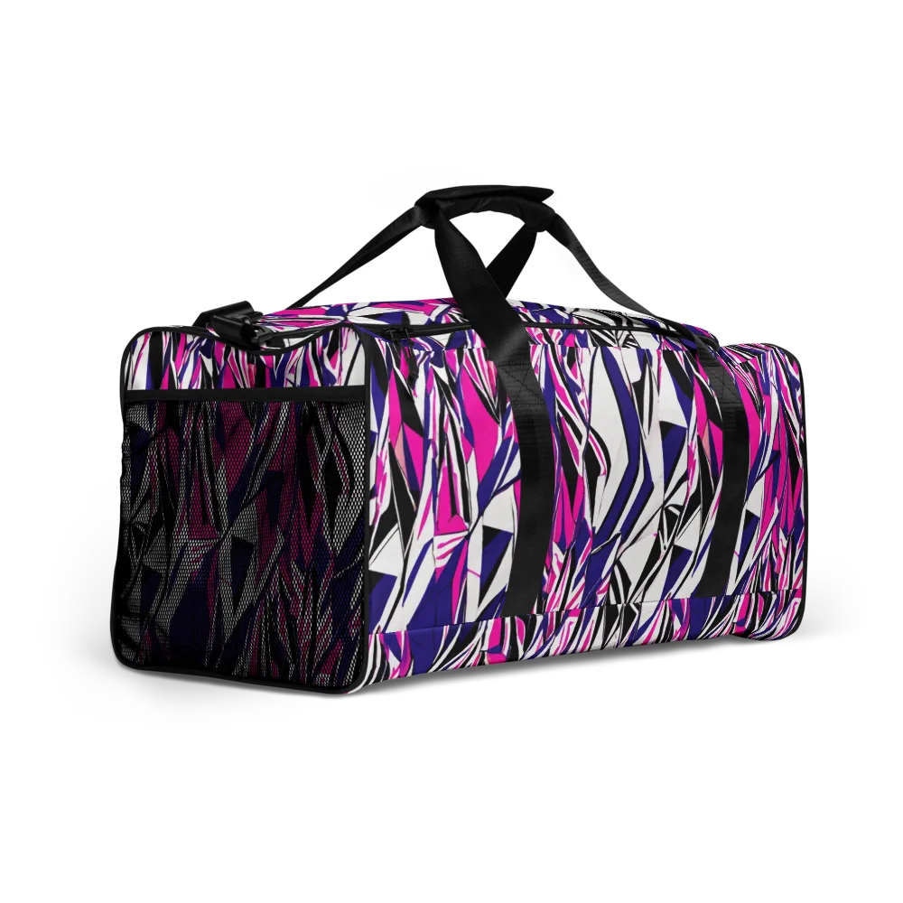 Chrome Wildfire on Duffle Bag — Right Front