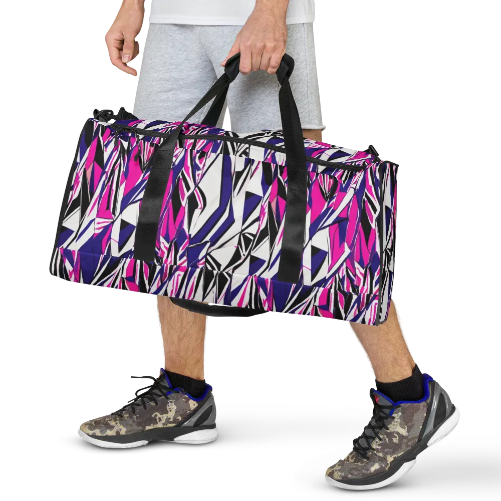 Chrome Wildfire on Duffle Bag — Front