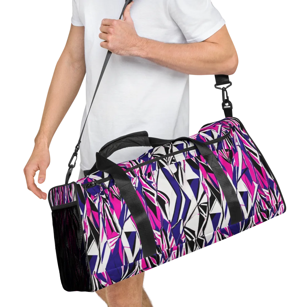 Chrome Wildfire on Duffle Bag — Right Front