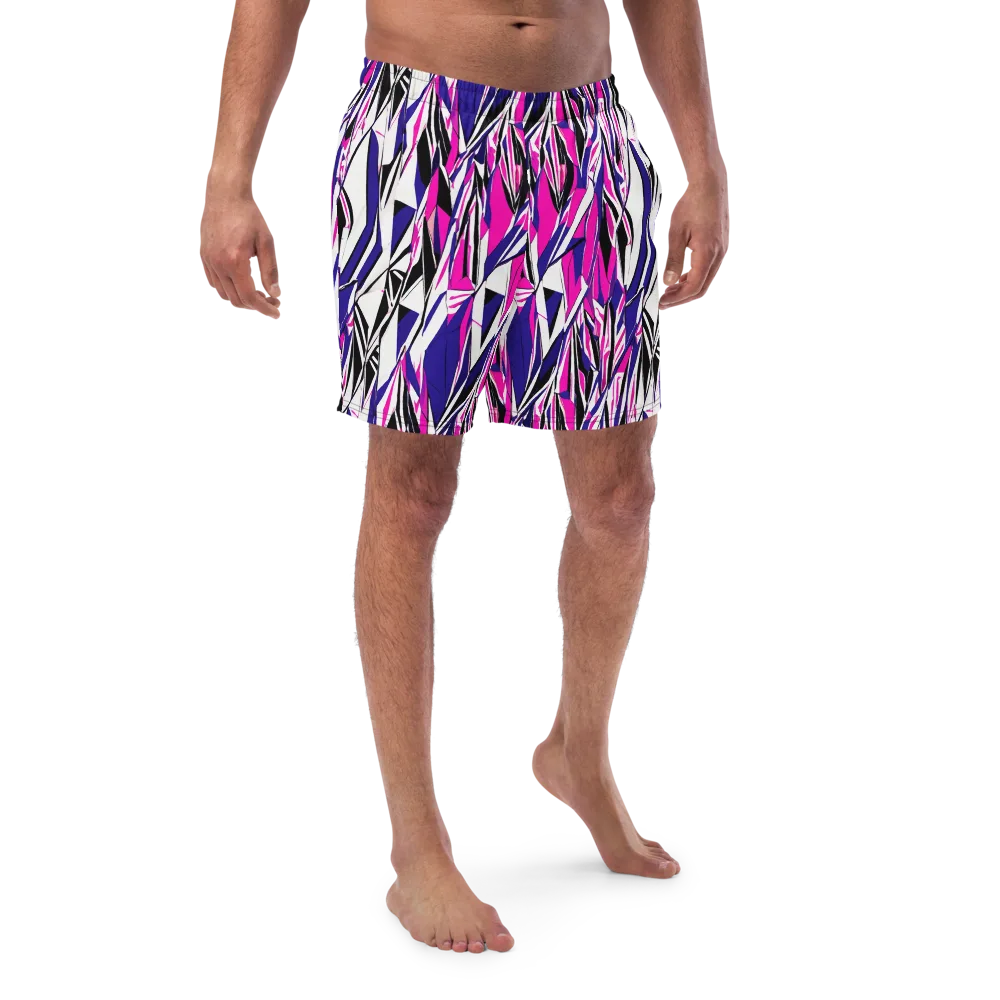Chrome Wildfire on Swim Trunks — Front