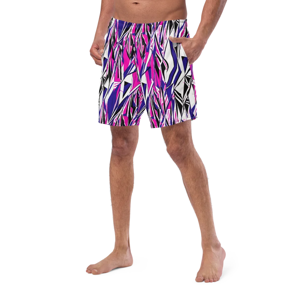 Chrome Wildfire on Swim Trunks — Left Front