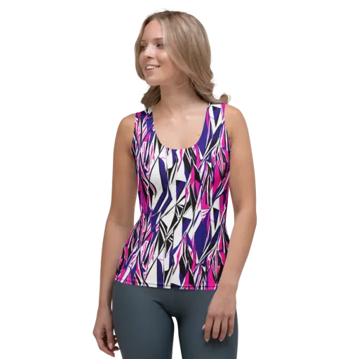Chrome Wildfire on a Women's Tank Top