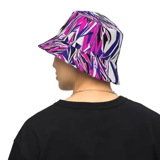 Chrome Wildfire on a Reversible Bucket Hat