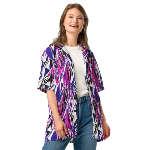 Chrome Wildfire on a Button Shirt